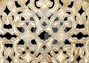 Marble latticed window