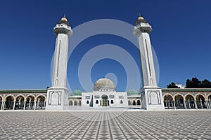 Habib Bourguiba mausoleum, Monastir, Tunisia, Africa