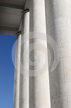 Marble modern columns