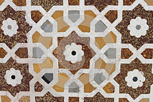 marble ornamentation at Tomb of ITMAD-UD-DAULAH