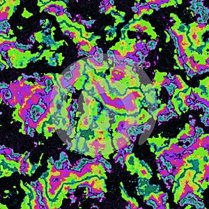 Marble pattern in neon brightful colors.