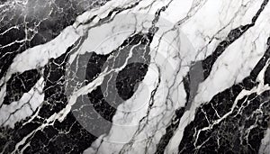 Marble patterned texture background. Black and white