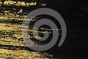 Black gold marble texture pattern background for cover book or brochure, poster and wallpaper background or realistic business photo