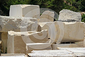 Marble quarry photo