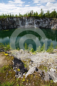 Marble quarry