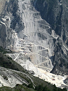 Marble quarry