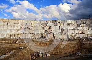 Marble quarry