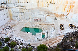 Marble quarry