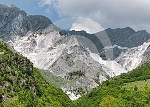 Marble quarry, Carrara Italy