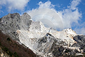 marble quarry in marina di carrara