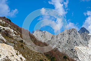 Marble quarry in Marina Di Carrara