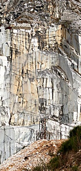 marble quarry in marina di carrara