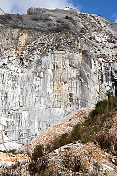 marble quarry in marina di carrara