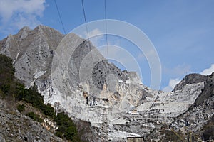 marble quarry in marina di carrara