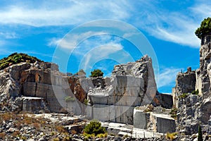 Marble Quarry - Palmaria island Italy