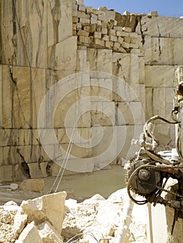 Marble quarry