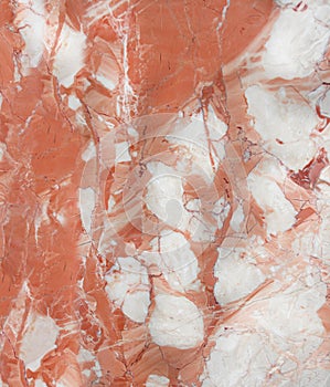 Marble red surface