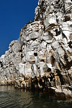 Marble rock formation of Madha Pradesh