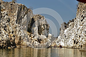 Marble rock formation of Madha Pradesh