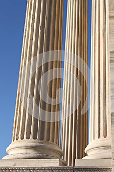 Marble roman columns