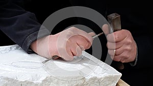 Marble sculpting photo