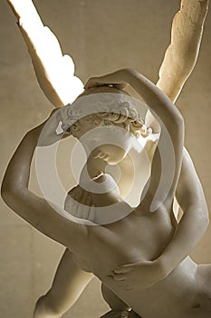 Marble sculpture Cupid and Psyche by Antonio Canov