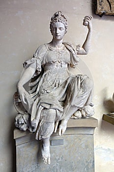 Marble Sculpture of Juno from Juno Fountain, Museo Nazionale del Bargello, Florence, Italy
