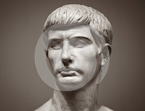 Marble sculpture of Marcus Junius Brutus