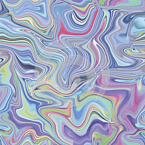 Marble seamless pattern in neon brightful colors