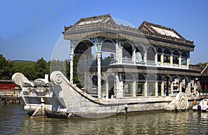 Marble ship at Summer Palace