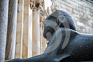 Marble Sphinx in Split, Croatia