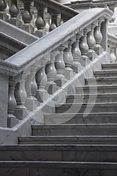 Marble staircases