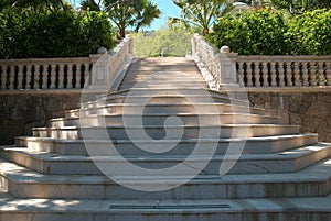 Marble stairs