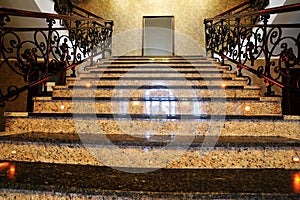 Marble stairs