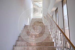 Stairs inside hotel