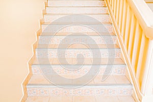 Marble stairs