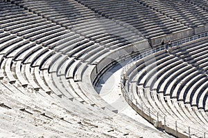 Marble stairs of panathenaic stadium