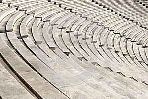 Marble stairs of panathenaic stadium