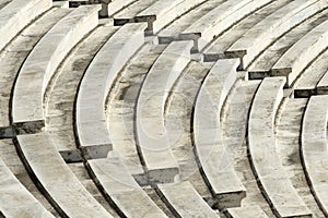 Marble stairs of panathenaic stadium