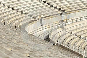 Marble stairs of panathenaic stadium