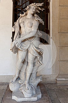 Marble statue opportunity Medusa Villa Pisani, Stra, Veneto, Italy photo