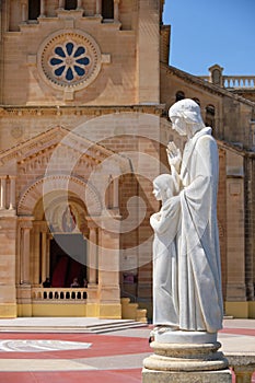 Marble statue of Mother and Child - Gharb