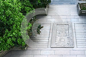 Marble steps