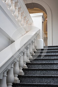Marble Steps and Railing