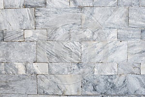 Marble stone wall