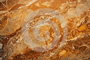 Marble Surface Texture Background Warm Honeycolored Marble. Generative AI