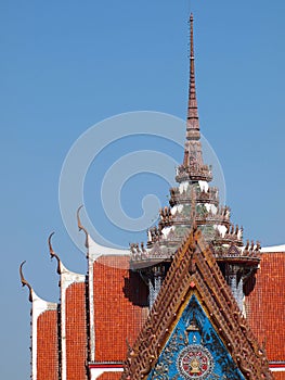 Marble Temple Wat Asokaram Samutprakan photo