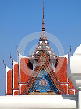 Marble Temple Wat Asokaram Samutprakan Thailand