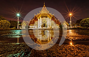 The Marble Temple, Wat Benchamabopitr Dusitvanaram Bangkok, Thai