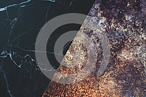 Marble texture background and rust pattern